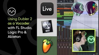 Using Dubler 2 as a Vocoder in FL Studio Logic Pro and Ableton Live 🤖 [upl. by Oluas]