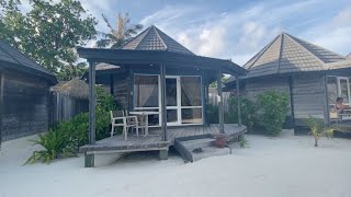 ROOM TOUR  JACUZZI BEACH VILLA  KUREDU ISLAND RESORT  MALDIVES VLOG [upl. by Eicyak]