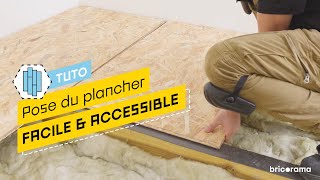 Comment poser un plancher bois   Bricorama [upl. by Malina]