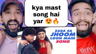 Zara Sa Jhoom Loon Main 🎵Song  DDLJ Movie  Pakistani Reaction [upl. by Eirhtug]