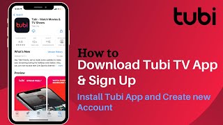 How to Download Tubi App and Sign Up  Login Tubi Tv [upl. by Adnohsad109]