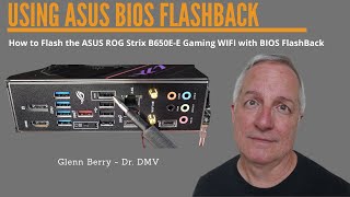 How To Flash the BIOS on an ASUS ROG Strix B650EF Gaming WiFi Motherboard Using BIOS FlashBack [upl. by Hayman912]