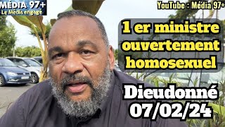 DIEUDONNÉ  Concernant Gabriel ATTAL  Un 1 er ministre OUVERTEMENT HOMOSEXUEL INTERVIEW DIEUDONNÉ [upl. by Valerian219]