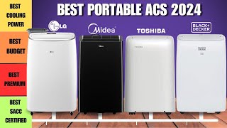 Best Portable Air Conditioners 2024  Top 6 Best Models So Far [upl. by Worra]