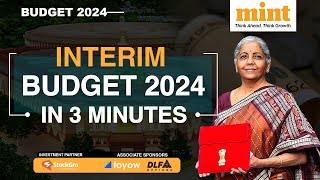 Budget 2024 Highlights Nirmala Sitharamans 58 Minute Speech In 3 Minutes  Budget 2024 Highlights [upl. by Goff]