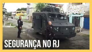 Força Nacional reforça segurança no Rio de Janeiro [upl. by Aimar]