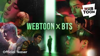 WEBTOON x BTS  Official Teaser  WEBTOON [upl. by Anahsal]