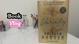 Book Vlog Read The Bonus Verity Chapter With Me [upl. by Lucic]