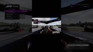 f1 23 max verstappen overtaking in Catalunya keyboard steering gaming gamingshorts [upl. by Nniw]