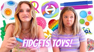 MARIELAURE TESTE ET DONNE UNE NOTE À TOUS MES FIDGET TOYS [upl. by Dysart]