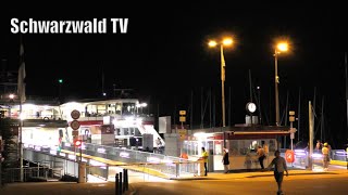 🚨🛳️ Viel los beim Fährbetrieb Konstanz  Meersburg um Mitternacht nach dem Seenachtfest 2024 [upl. by Ehtylb]