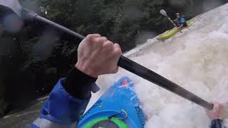 Kayaker saves kayaker stuck in hole [upl. by Ile700]