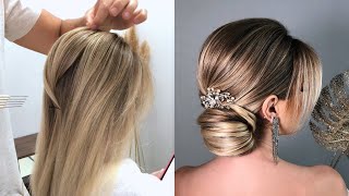 Penteado em cabelo curto  Coque Noiva  Peinado  Perfect Hairstyle [upl. by Nymassej]