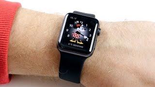 Apple Watch S2 распаковка и сравнение с Apple Watch 1 [upl. by Haeluj]