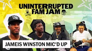 Jameis Winston Ate W’s at Barnstorm Birmingham  UNINTERRUPTED FAM JAM [upl. by Yhtir945]