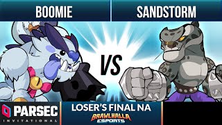 Boomie vs Sandstorm  Losers Final  Parsec Invitational 2021  NA 1v1 [upl. by Zanahs448]