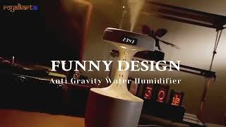 Ultimate Quiet Humidifier for Any Space  AntiGravity Cool Mist with LED amp Timer [upl. by Lorimer]