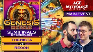 GENESIS Retold 15000 AOM Event  TheMista vs RecoN  Upper Bracket  Semifinals [upl. by Ahsemik419]