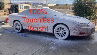 How to perform a completely touchless car wash mobile detailing with foam cannon and deionizer [upl. by Duntson553]