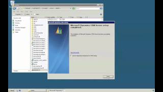 Microsoft Dynamics CRM 2011 beta Installation [upl. by Loutitia]