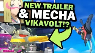 NEW TRAILER amp MECHA VIKAVOLT  Pokémon Ultra Sun and Pokémon Ultra Moon [upl. by Akili764]