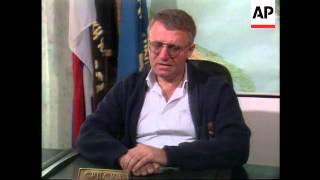 WSlavonia  Seselj Vows To Defend Occupied Areas [upl. by Annaujat100]