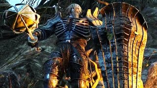 Witcher 3 Imlerith General of the Wild Hunt Boss Fight Hard Mode 4K 60fps [upl. by Gradey333]