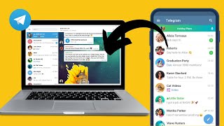 How to Connect Telegram App to Laptop or pc  Connect within a minute  telegram [upl. by Shanna]