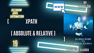 Xpath Absolute amp Relative [upl. by Airamak]