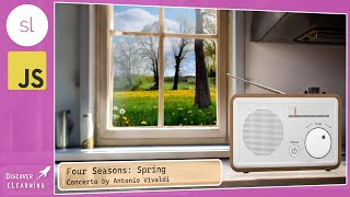 Interactive Radio Tuning To Music Inspired By The Seasons Articulate Storyline 360 Demo [upl. by Engenia87]