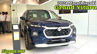 Maruti Grand Vitara Sigma Smart Hybrid ❤️ Grand Vitara Base Model 2024 [upl. by Albright]