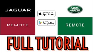 InControl Remote Tutorial How to setup Jaguar Land Rover InControl RemoteInControlRemoteTutorial [upl. by Arita603]