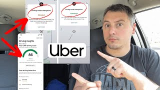 Uber ADVANTAGE Vs STANDARD Mode With Driving Scores [upl. by Nosreve]