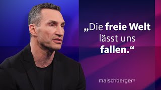 „Wir brauchen keine deutschen Soldaten“ – Wladimir Klitschko im Gespräch  maischberger [upl. by Anne-Marie511]