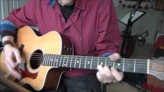 Steve Winwood  While You See A Chance  Acoustic Guitar Cover [upl. by Aiyotal913]