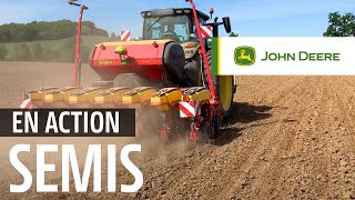 Farmers in Action Semis avec John Deere Precision Ag Technology en France [upl. by Suoirad752]