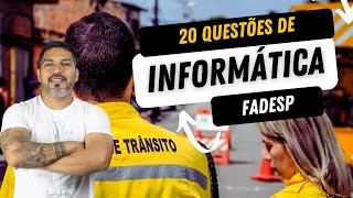 20 QUESTÃ•ES DE INFORMÃTICA  FADESP  PREFEITURA DE CAPANEMA [upl. by Theo903]