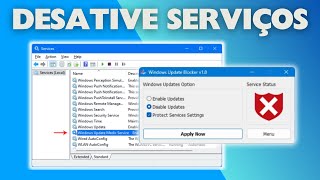 Serviços para Desativar no Windows  Otimize seu PC [upl. by Abby492]