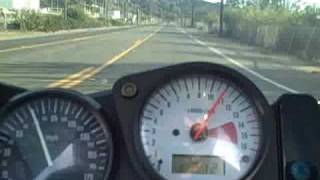 1998 GSXR 600 SRAD top speed [upl. by Georas]