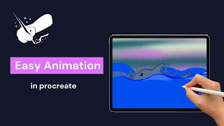 Easy Animation using procreate [upl. by Xylina725]