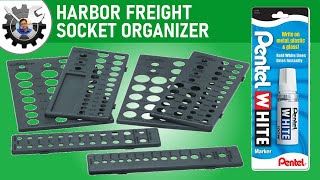 195 Socket Organizer Review Harbor Freight [upl. by Nylorahs]