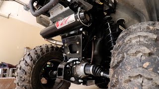 Can Am Outlander 570 Big Gun EvoU Install [upl. by Keely965]