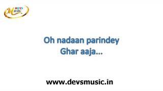 Nadaan Parindey Karaoke Rockstar wwwdevsmusicin Devs Music Academy [upl. by Yrallih]