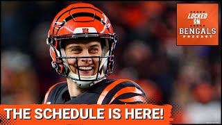 Cincinnati Bengals 2024 Schedule Released  Instant Reaction and Takeaways [upl. by Pedaiah]