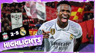 HIGHLIGHTS  Liverpool 25 Real Madrid  UEFA Champions League [upl. by Gerius828]