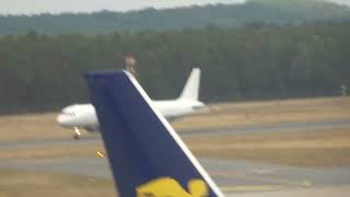 Weiße Power Airbus 321 der SmartLynx startet von Nürnberg nach Kos [upl. by Sally]