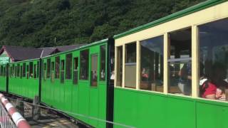 Gilfach Ddu Level Crossing Gwynedd Friday 02092016 [upl. by Harald]