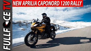 2017 Aprilia Caponord 1200 Rally Review [upl. by Brotherson504]