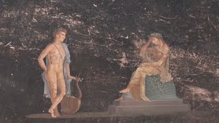 Ausgrabungen in Pompeji Archäologen entdecken spektakulären schwarzen Festsaal [upl. by Eycal728]