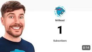 Mrbeast Hit 1 subscribe celebration 😱 \\ There’s no way 🍾🍻🎉🥹 [upl. by Ititrefen]